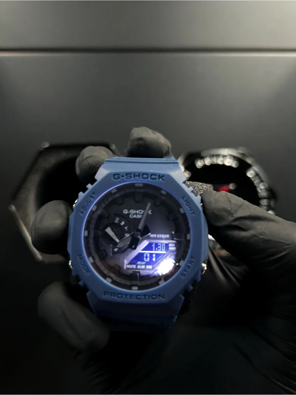 G-Shock GA-2100 Analog-Digital Blue/Black